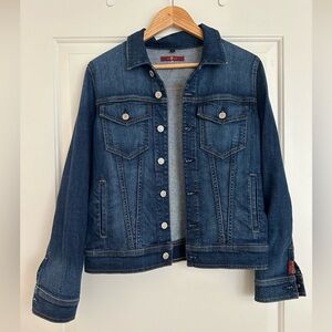 7 For All Mankind Slim Trucker Denim Jacket